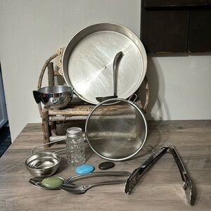 CURATED BY ME 12 PIECE "QUEEN OF HEARTS MADE SOME TARTS" OUTDOOR MUD KITCHEN SET